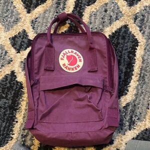 Fjallraven Kanken Purple Backpack
